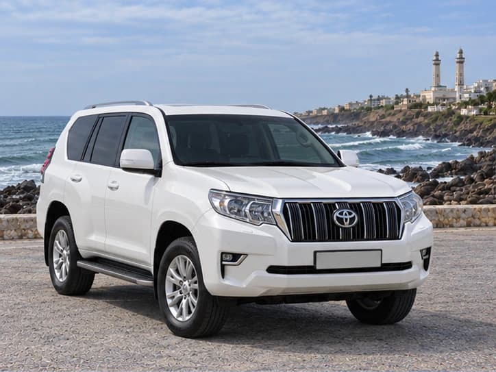 Toyota Prado — Blanc